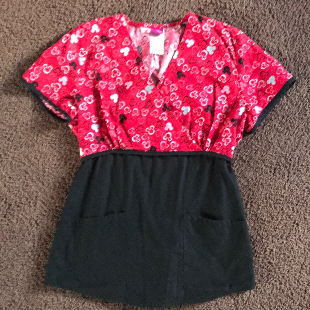 Xs Mickey Mouse Disney scrubs